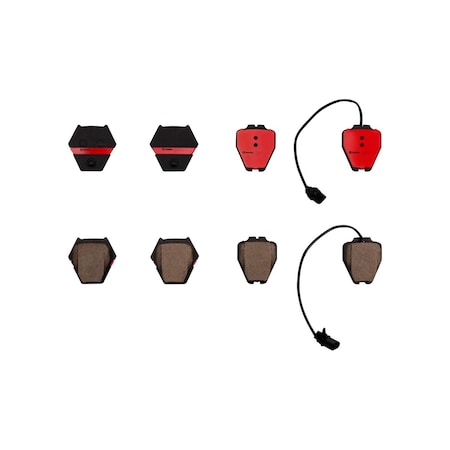 Brembo Brake Pad Set, P85067N P85067N